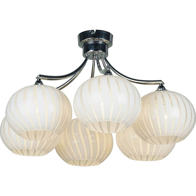 Потолочная люстра Lussole Cesano GRLSF-7203-06 изображение Потолочная люстра Lussole Cesano GRLSF-7203-06 Фото №