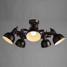 Потолочная люстра Arte Lamp Martin A5216PL-5BR 2