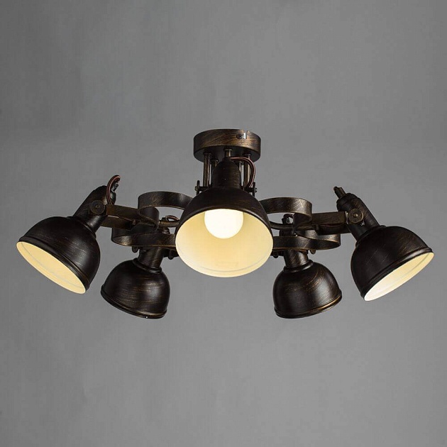 Потолочная люстра Arte Lamp Martin A5216PL-5BR Фото № 3