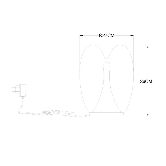 Настольная лампа Divinare Campo 5875/51 TL-15 Фото № 2
