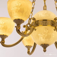 Подвесная люстра Bohemia Ivele 72009P/6/175 GW P1 U Pair 1