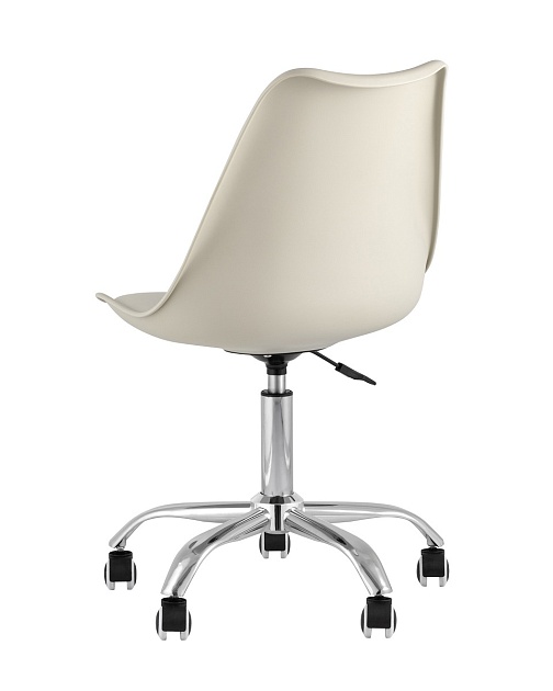 Офисный стул Stool Group BLOK пластиковый бежевый Y818 beige изображение 6 Офисный стул Stool Group BLOK пластиковый бежевый Y818 beige Фото № 6