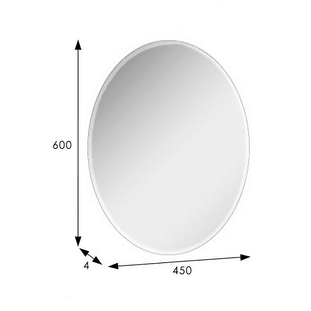 Зеркало Мебелик Сельетта-3 001886 Фото № 3