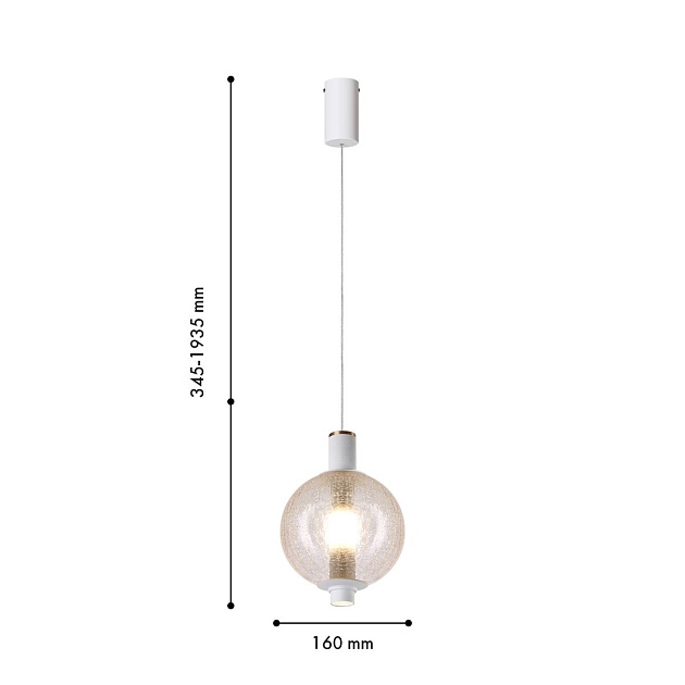 Подвесной светодиодный светильник Favourite Kolbe 4314-1P Фото № 2