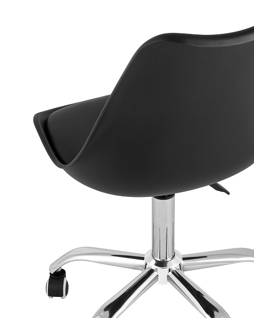 Офисный стул Stool Group BLOK пластиковый черный Y818 black Фото № 7