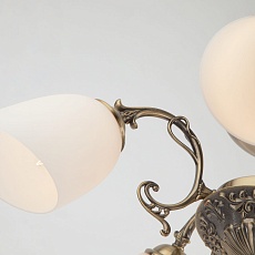 Подвесная люстра 22010/5 античная бронза 3