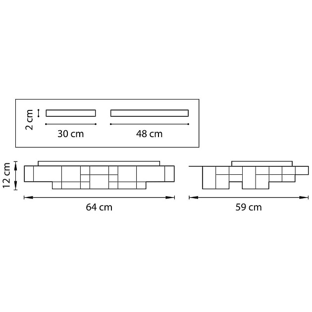 Потолочный светодиодный светильник Lightstar Favo 750161 изображение 3 Потолочный светодиодный светильник Lightstar Favo 750161 Фото № 3