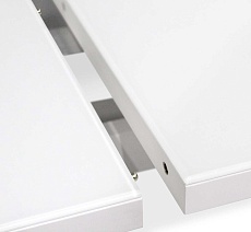 Кухонный стол Sheffilton SHT-T40/130-160 белый глянцевый/белый 5557229201 2