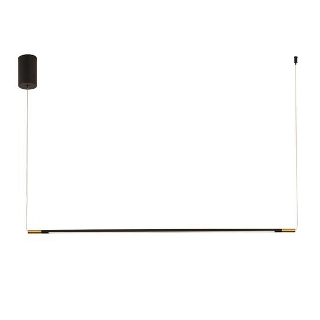 Подвесной светодиодный светильник Arte Lamp Maclean A2918SP-1BK Фото № 