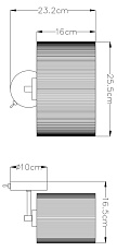 Бра Arte Lamp Mallorca A1021AP-1SS 3