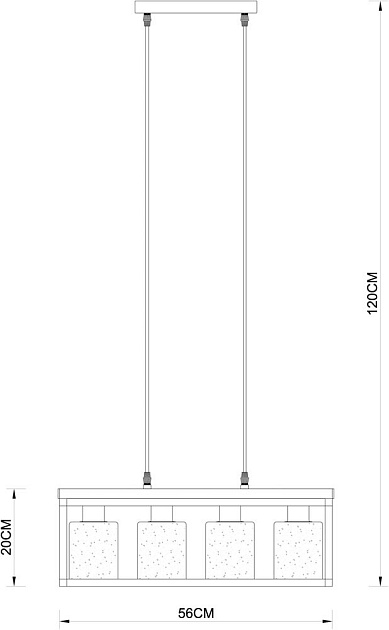 Подвесная люстра Arte Lamp Dublin A7025SP-4BK Фото № 2