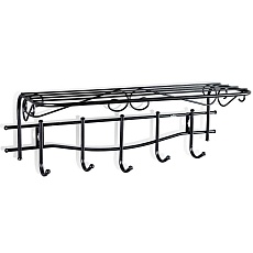 Настенная вешалка Sheffilton Грация черный/черный 9858341402