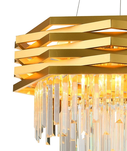 Подвесная люстра Natali Kovaltseva Spear 76013/12C Gold Фото № 2