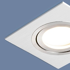 Встраиваемый светильник Elektrostandart 1051/1 WH белый a035243 3