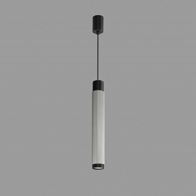 Подвесной светильник iLedex Delta 2366-1 BK+SL Фото № 