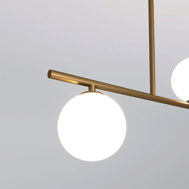 Подвесная люстра Eurosvet Fredo 70136/4 латунь изображение 4 Подвесная люстра Eurosvet Fredo 70136/4 латунь Фото № 4