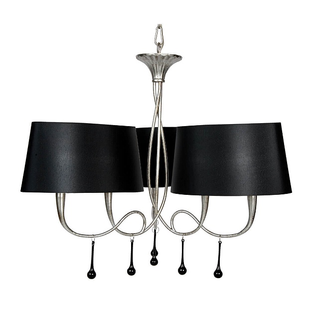 Подвесная люстра Mantra Paola Painted Silver 3530 Фото № 8