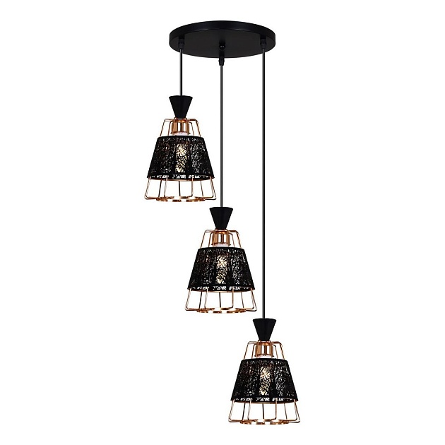 Подвесная люстра Reluce 02520-0.9-03 BK изображение Подвесная люстра Reluce 02520-0.9-03 BK Фото №