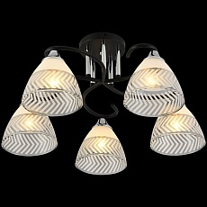 Потолочная люстра Reluce 11391-0.3-05B BK+CR 4