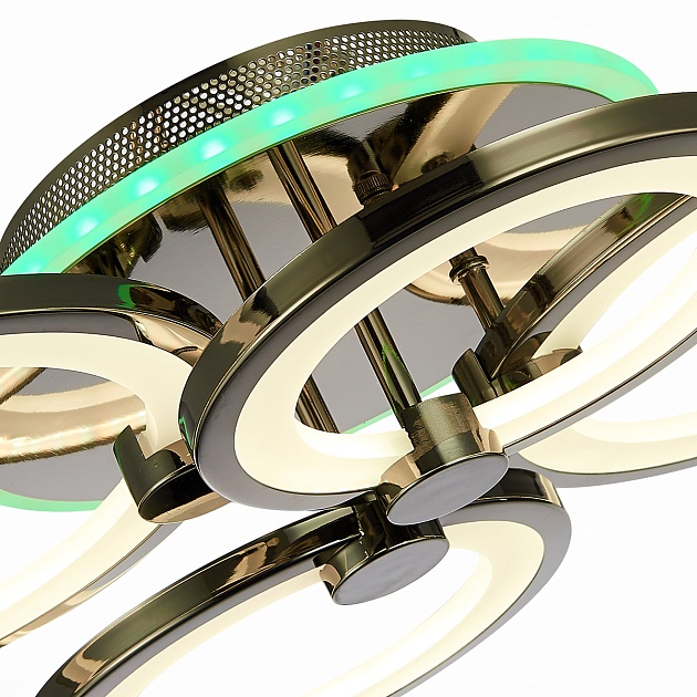 Потолочная светодиодная люстра Evoled Leto SLE200382-04RGB изображение 8 Потолочная светодиодная люстра Evoled Leto SLE200382-04RGB Фото № 8