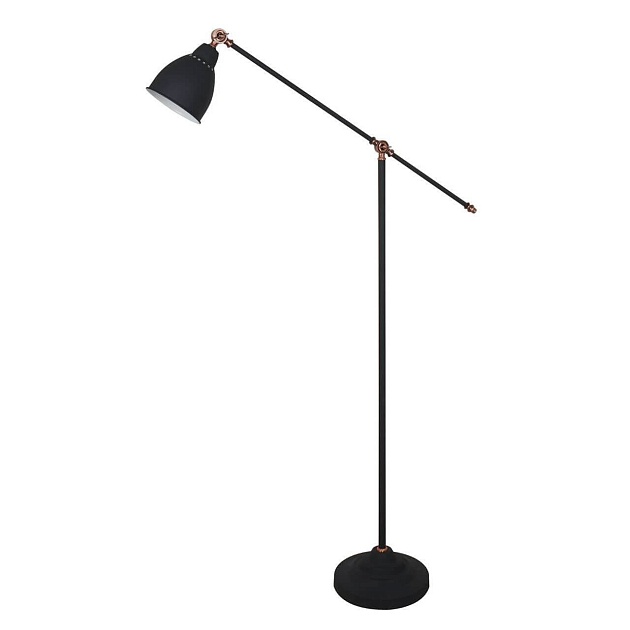 Торшер Arte Lamp Braccio A2054PN-1BK Фото № 