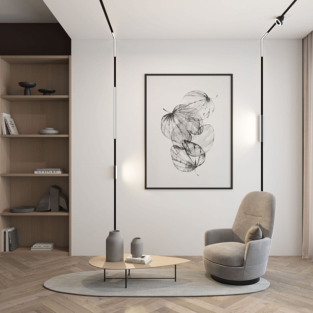Трековый светодиодный светильник Denkirs Smart Linear DK8003-BK изображение 4 Трековый светодиодный светильник Denkirs Smart Linear DK8003-BK Фото № 4