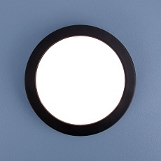 Встраиваемый светодиодный светильник Elektrostandard Aster DSKR80 5W 3300K черный a063989 3