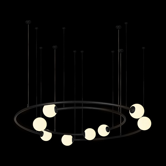 Подвесная люстра Loft IT Infinite 10155/1100 Black изображение 4 Подвесная люстра Loft IT Infinite 10155/1100 Black Фото № 4
