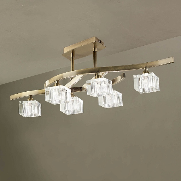 Потолочная люстра Mantra Cuadrax 1100 Фото № 2