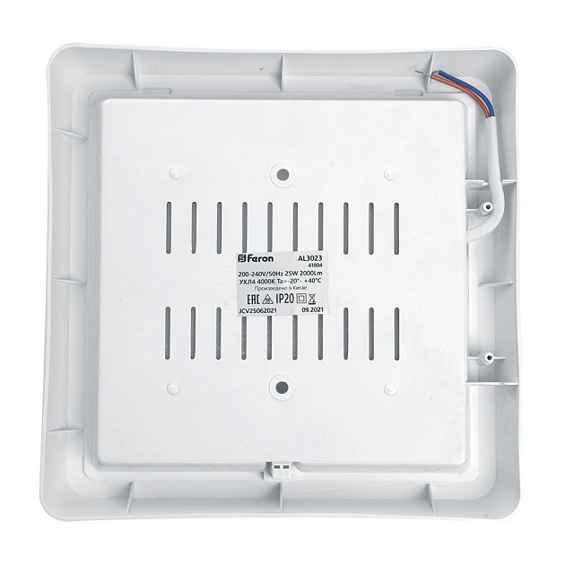 Настенно-потолочный светодиодный светильник Feron AL3021 41781 изображение 3 Настенно-потолочный светодиодный светильник Feron AL3021 41781 Фото № 3