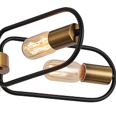 Потолочная люстра Illumico IL8253-5COU-79 BK GD 1