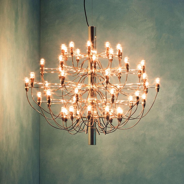 Подвесная люстра Loft IT Gino 10196/1000 Chrome изображение 2 Подвесная люстра Loft IT Gino 10196/1000 Chrome Фото № 2