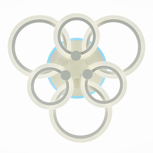 Потолочная светодиодная люстра Evoluce Cerina SLE500652-06RGB Фото № 7