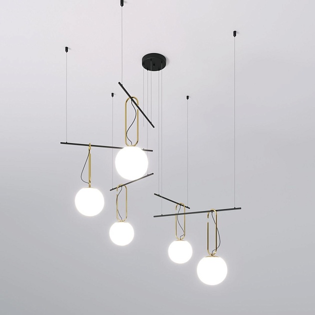 Подвесная люстра Eurosvet Riche 70143/5 черный изображение 3 Подвесная люстра Eurosvet Riche 70143/5 черный Фото № 3