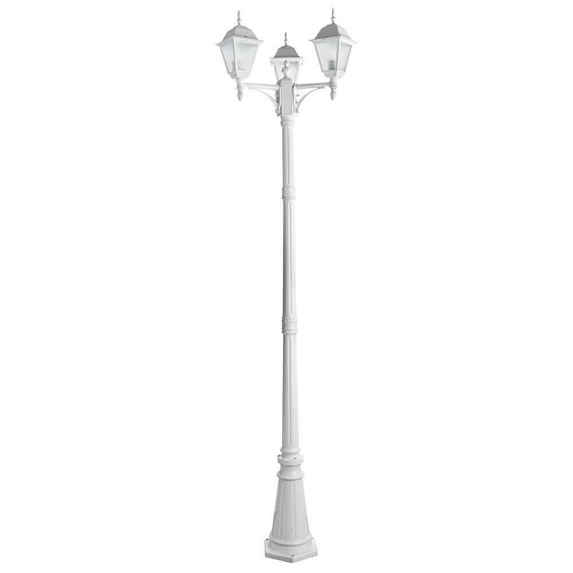 Садово-парковый светильник Arte Lamp Bremen A1017PA-3WH Фото № 