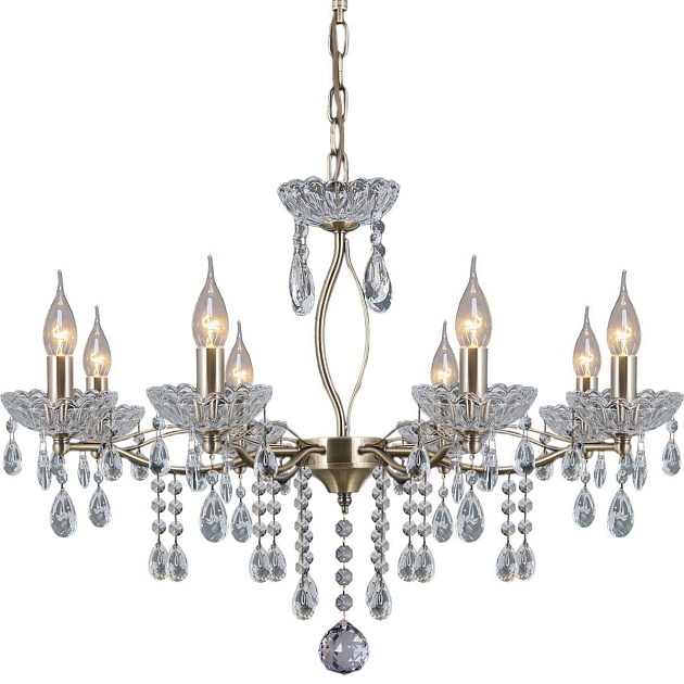 Подвесная люстра Illumico IL0265-8PSQ-39 AB Фото № 