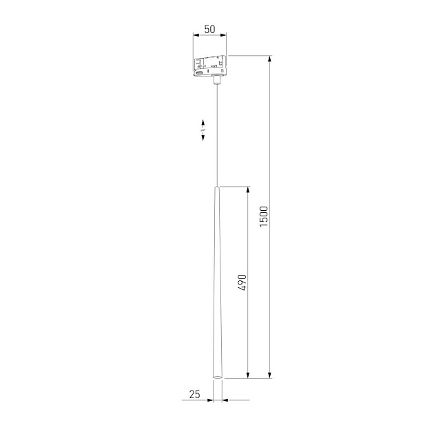 Трековый светильник TK Lighting 6029 Piano Gold Фото № 2