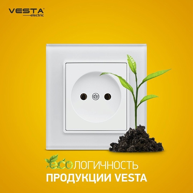Розетка 2P Vesta-Electric Exclusive White белый FRZ00040002BEL изображение 2 Розетка 2P Vesta-Electric Exclusive White белый FRZ00040002BEL Фото № 2
