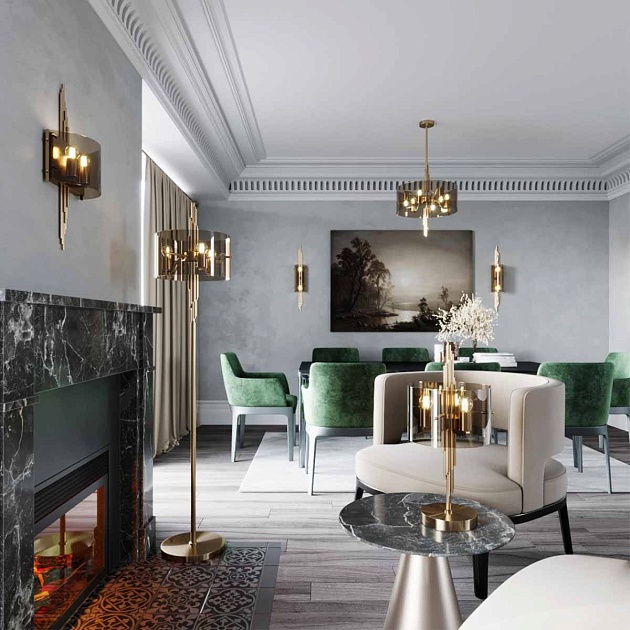 Подвесная люстра Odeon Light Exclusive Margaret 4895/6 Фото № 5