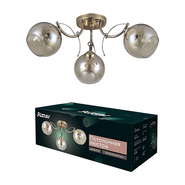 Потолочная люстра Ritter Catania 52541 7 Фото № 2