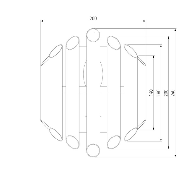 Настенный светильник Bogates Castellie 361/1 Фото № 2