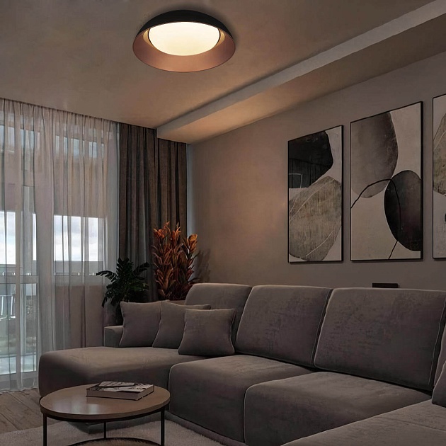 Потолочный светодиодный светильник Loft IT Cappello 10229 Black Фото № 4