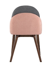 Комплект стульев Stool Group HELGA темно-серый+коралл 2 шт. LW2025 FG919-14 + FG919-20 X2 4