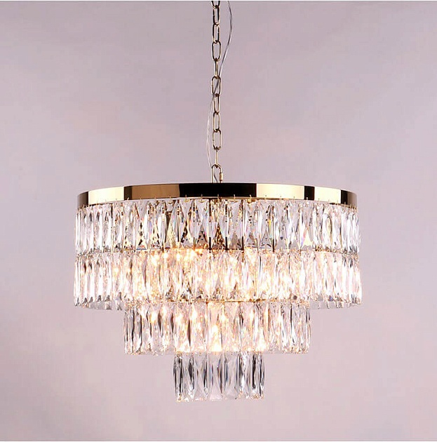 Подвесная люстра Newport 10125+5/C gold М0060308 Фото № 