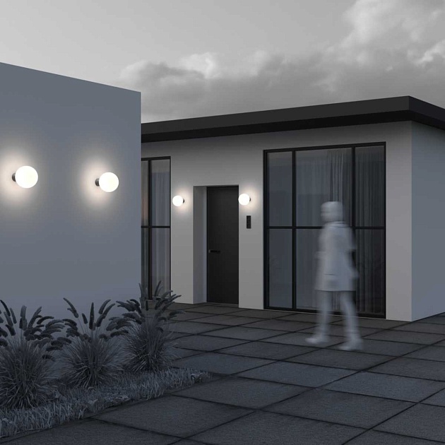 Уличный настенный светильник Maytoni Bold O598WL-01GR1 изображение 7 Уличный настенный светильник Maytoni Bold O598WL-01GR1 Фото № 7