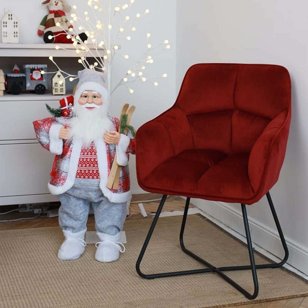 Кресло AksHome Florida бордовый, велюр 81449 Фото № 10