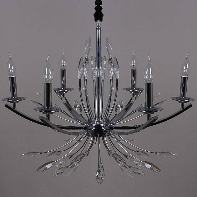 Подвесная люстра Illumico IL2307-6POR-39 CR изображение 4 Подвесная люстра Illumico IL2307-6POR-39 CR Фото № 4