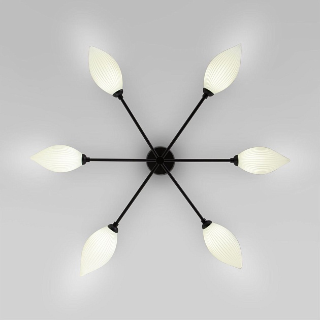 Подвесная люстра Eurosvet Sinki 30189/6 черный Фото № 5