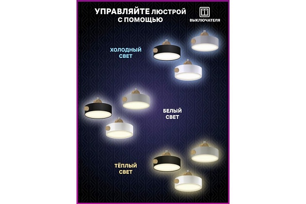 Подвесная светодиодная люстра Ritter Scandia 52078 8 изображение 4 Подвесная светодиодная люстра Ritter Scandia 52078 8 Фото № 4