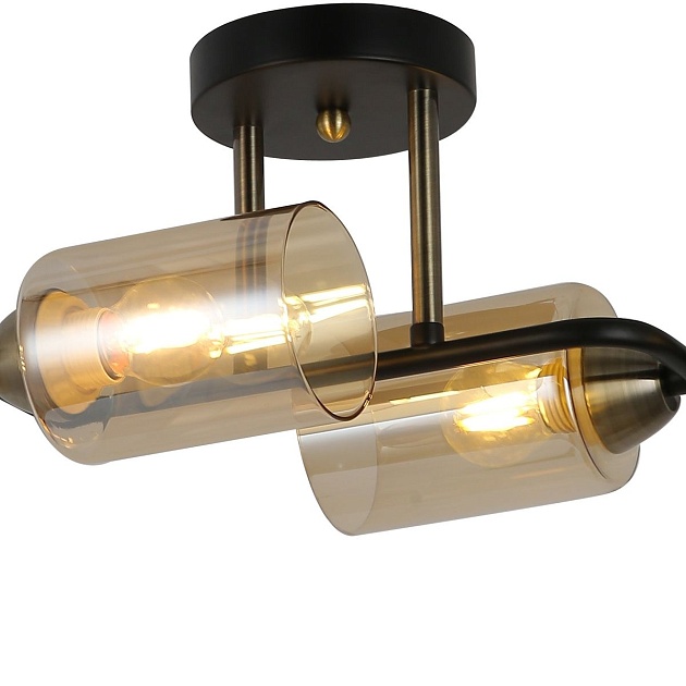 Потолочная люстра Illumico IL8148-4COU-79 BK BR Фото № 3